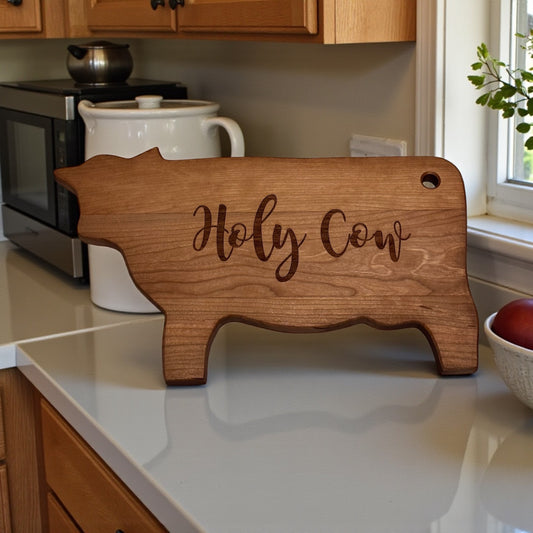 Cow Shaped Charcuterie Board